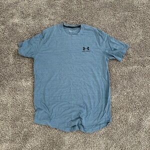 Under Armour Men's Short Sleeve Teal Shirt